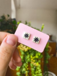 Image 2 of tile earrings