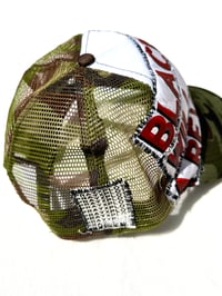 Image of BLACK ART WILL START A REVOLUTION Trucker in Camo