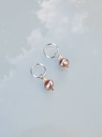 Image 1 of Pink and White Pearl Sleepers