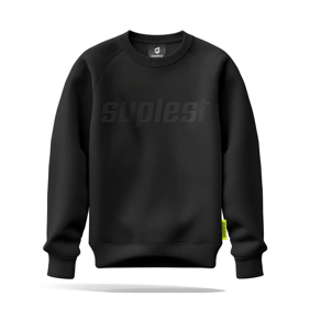 Image of suplest Logo Sweatshirt black