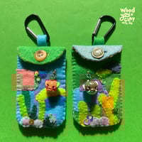 Image 2 of Puffer fish felt cardholders