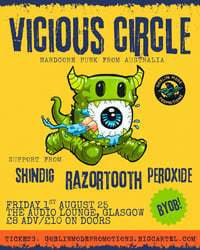 E Ticket, Vicious Circle + Razortooth + Shindig + Peroxide 