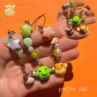 Image 1 of Puffer fish keychain