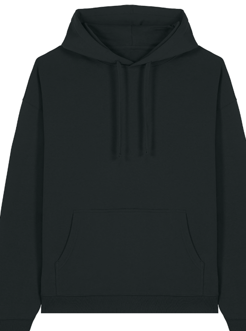 Image of ADULT Black Hoody URBAN FIT