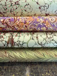 Image 1 of Marbled Paper Assorted Listing - Sheets 77-80 (to purchase individually)
