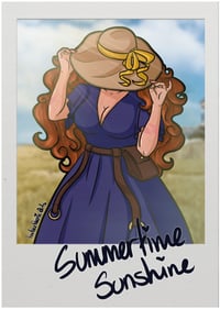 Original Art - "Summertime Sunshine" - A5 Print