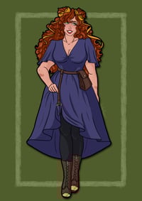 Original Art - "Tori" - A5 Print