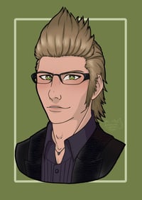 Image 2 of Final Fantasy XV - "Character Portaits" - A5 Print