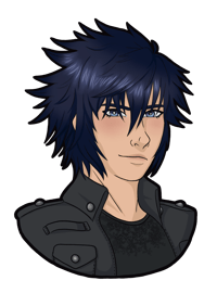Image 1 of Final Fantasy XV - "Character Portaits" - Vinyl Stickers