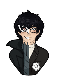 Persona 5 - "Akira/Joker" - Vinyl Sticker