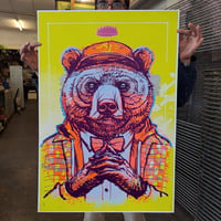 Image 1 of Bearish Screenprint Sérigraphie 