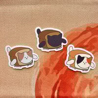 Bread Loaf Kitty Stickers