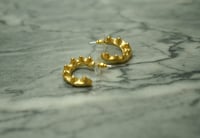 Image 1 of Pendientes oro Texturas