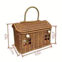 Image 6 of Wicker House Basket