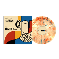 Image 1 of Major League - The Truth Is... (Transaprent w/ Orange and Blue Swirl) (/200)