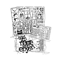 Image 2 of GUNPLA SHIRT (BLACK ON WHITE) PRE-ORDER