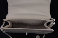 Image 2 of Badgley Mischka Pearl Crossbody - offwhite