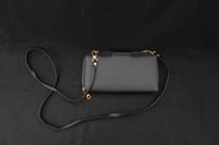 Image 2 of Wallet w/a strap - blk