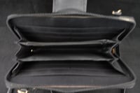 Image 3 of Wallet w/a strap - blk