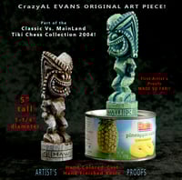 Image 1 of Tiki Chess Collection Artist's Proofs One of a Kind Ku Rook