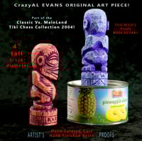Image 2 of Tiki Chess Collection Artist's Proofs One of a Kind Cook Island Tangaroa 