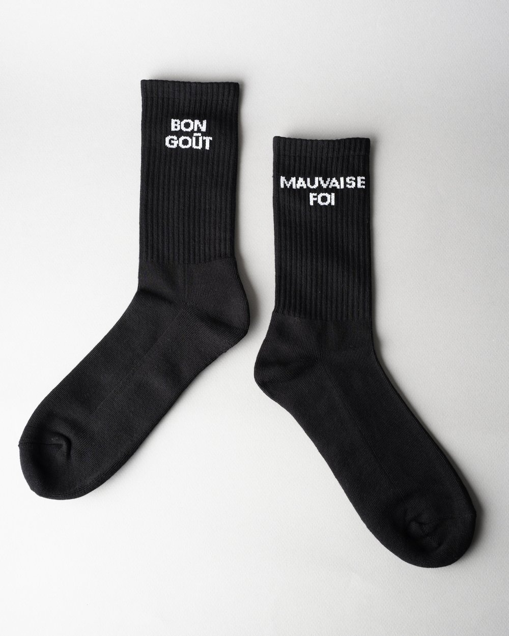 Socks "BON GOÛT ET MAUVAISE FOI"