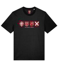 Image 1 of Four Shields T-Shirt (Black)