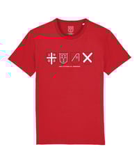 Image 1 of Four Shields T-Shirt (Red)