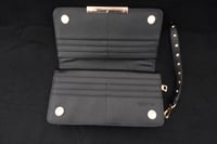 Image 4 of Madison West BLK Wristlet 