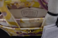 Image 3 of COACH Mini Cargo 20 Canvas Pink Multi Floral Print Tote Bag 