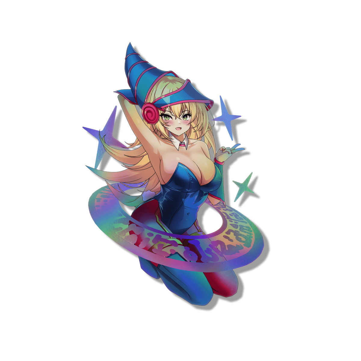 Image of Bunny Magician Girl Sticker