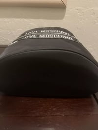 Image 4 of Moschino Women's Black BORSA nylon Backpack 