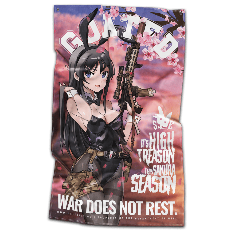 Image of Tactical Bunny Senpai Flag