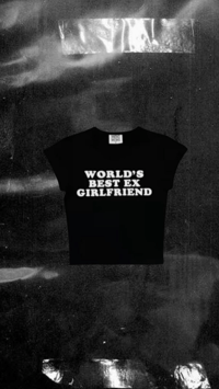 Worlds Best Ex Crop Tee
