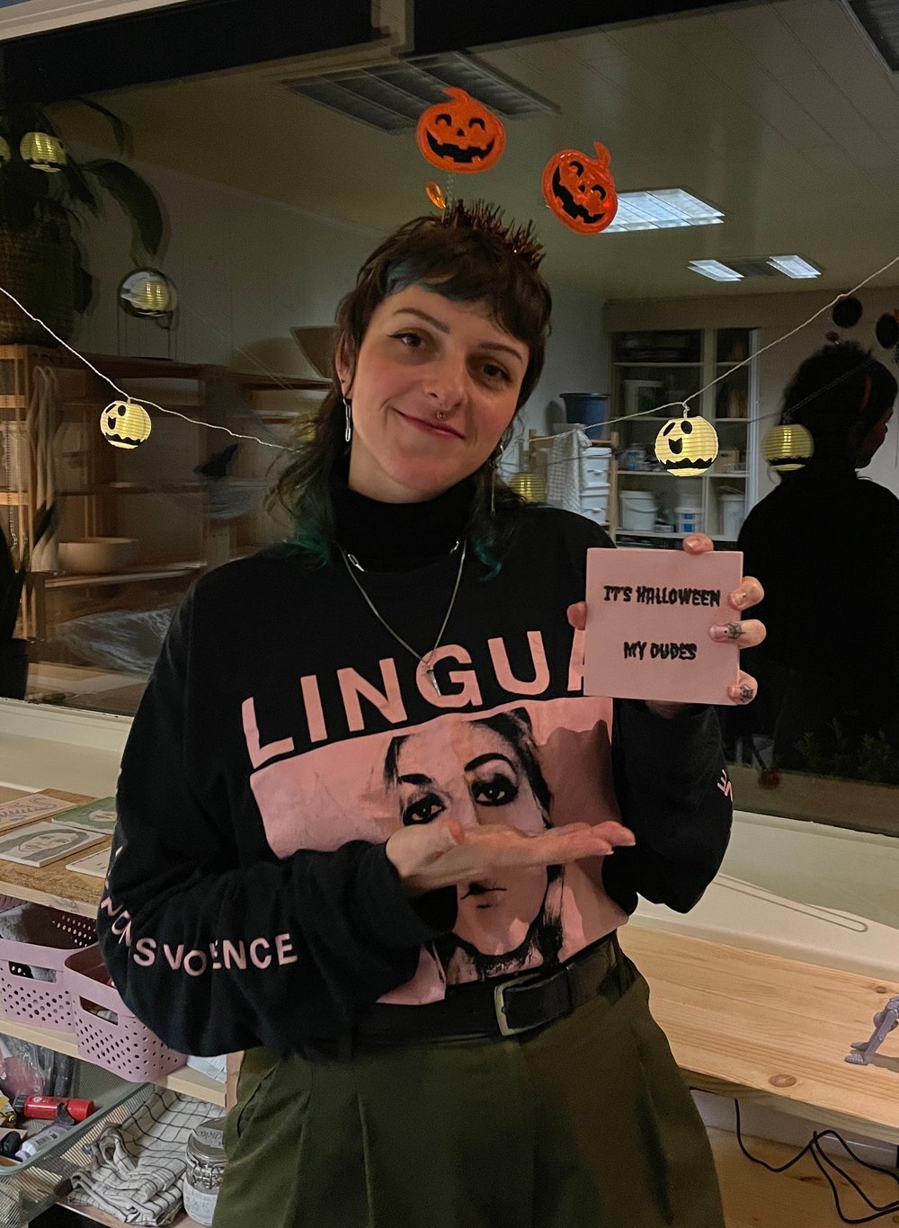 Halloween ceramic paint night @ catberry