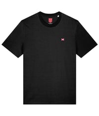 Image 1 of Casual Embroidered T-Shirt (Black)