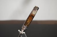 Image 10 of Rhodium Letter Opener, Turkey Feathers in Resin, Majestic Squire Style, #0311