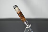 Image 12 of Rhodium Letter Opener, Turkey Feathers in Resin, Majestic Squire Style, #0311