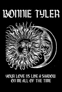 Image 2 of BONNIE TYLER "TOTAL ECLIPSE OF THE HEART" T-SHIRT