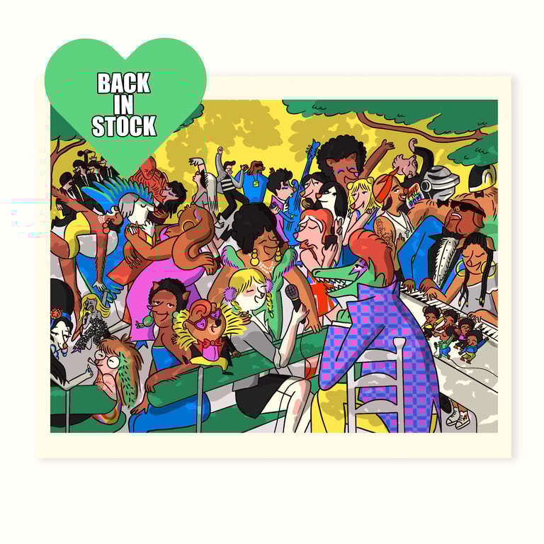 Affiche Cherche & Trouve - Fête de la musique