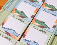 Image 1 of Crocodilia Memo Pads