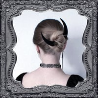 Image 1 of Moon Hairpin — Medium