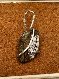 Image 3 of Wild Horse Pendant in Argentium Silver 