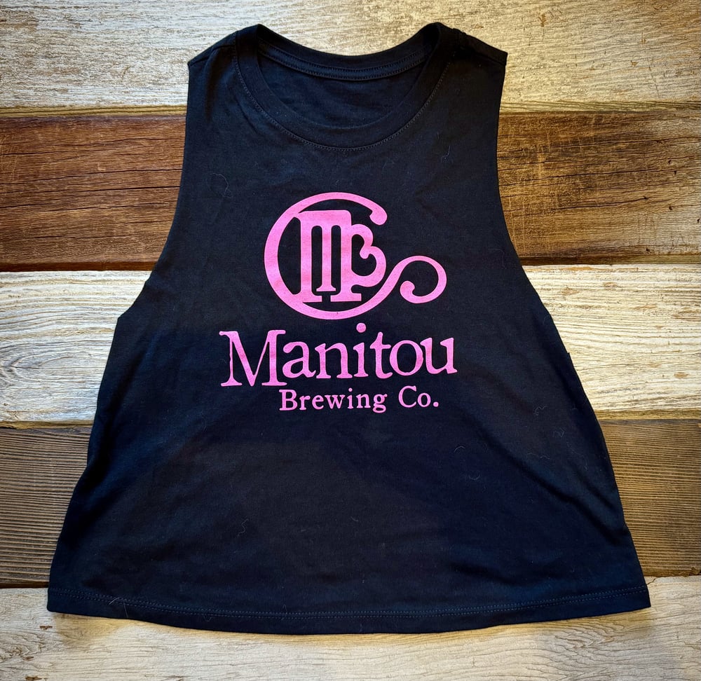 Image of MBC Women's Cropped Racerback Tank