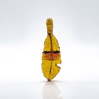 Image 6 of R3G15 Peach Feather Pendant
