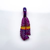 Image 1 of R3G15 Royal Jelly Feather Pendant