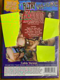 Image 2 of Adult DVD Taylor St. Claire aka Filthy Wh*re 2004 New Sealed Full Length Feature