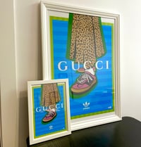 Image 2 of Sneaker Poster Gazelle Pink Hypebeast Print