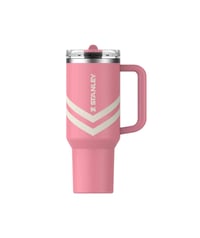 Image 1 of Stanley™️ 40 Oz. Quencher ProTour Flip Straw Tumbler - Plumeria Chevron