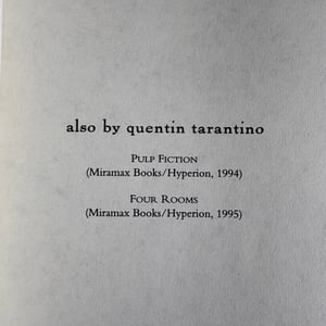 Image of From Dusk till Dawn Screenplay Book
